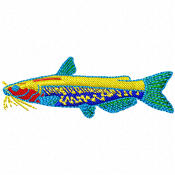 Fishes Embroidery Design 6 Fishes Embroidery Design 6